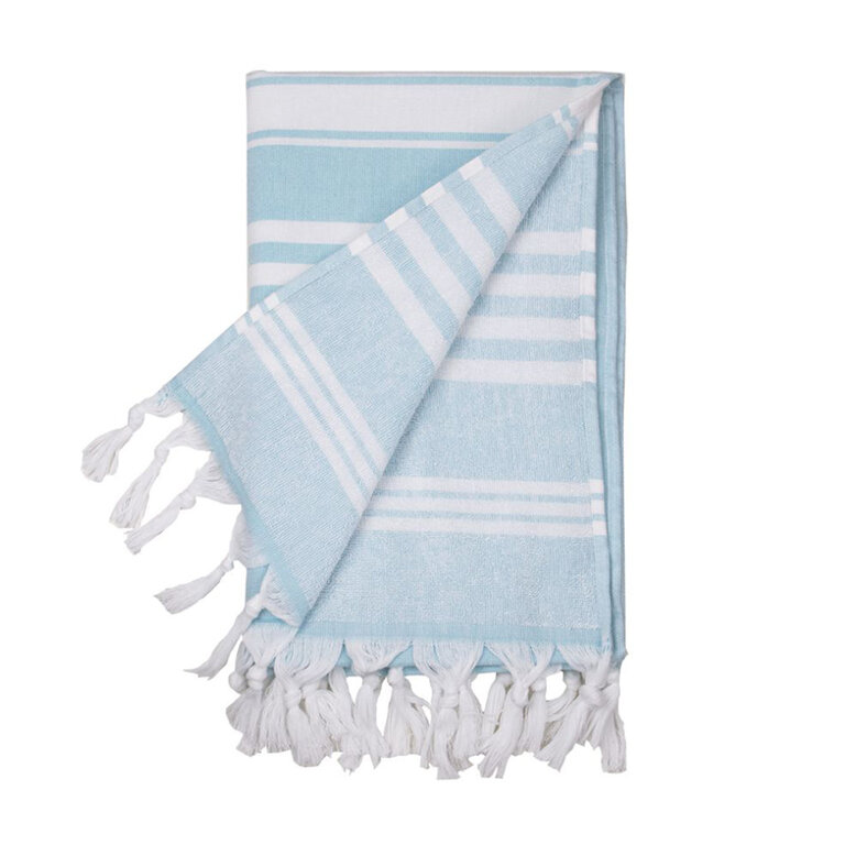 Fouta personnalisable une face coton et une face éponge - Duola | pandacolach - 1