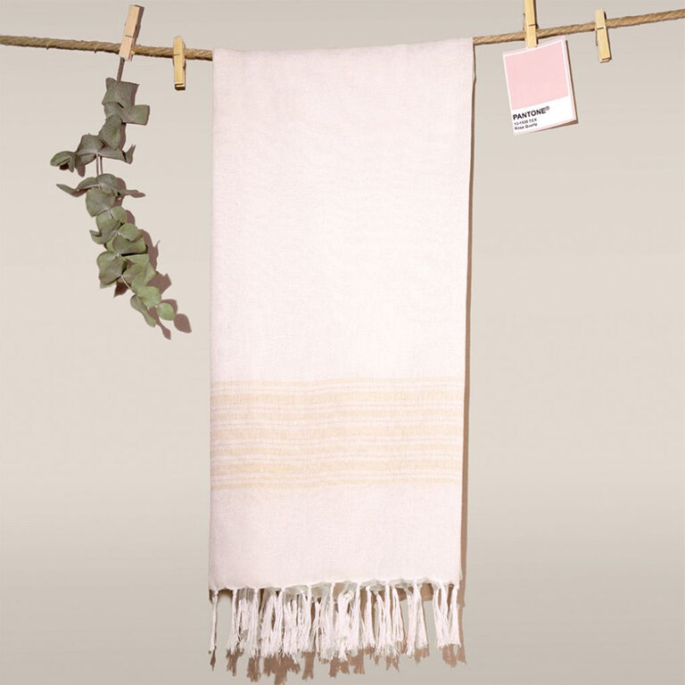 Fouta promotionnelle avec franges 85 gr/m² - Classico | pandacola