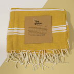Fouta publicitaire 170 gr/m²  rayées avec franges - Aloha | pandacola - thumb - 5
