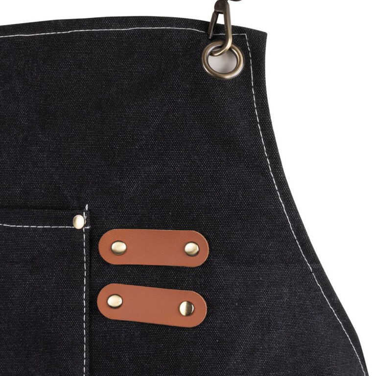 Tablier personnalisable premium avec détails en PU - Willy | pandacola - 4