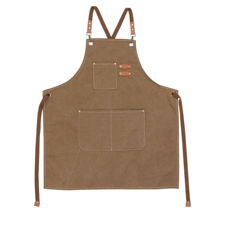 Tablier personnalisable premium avec détails en PU - Willy | pandacola - 1