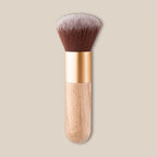 Pinceau de maquillage avec base en bois de hêtre - Solène | pandacolach - thumb - 1