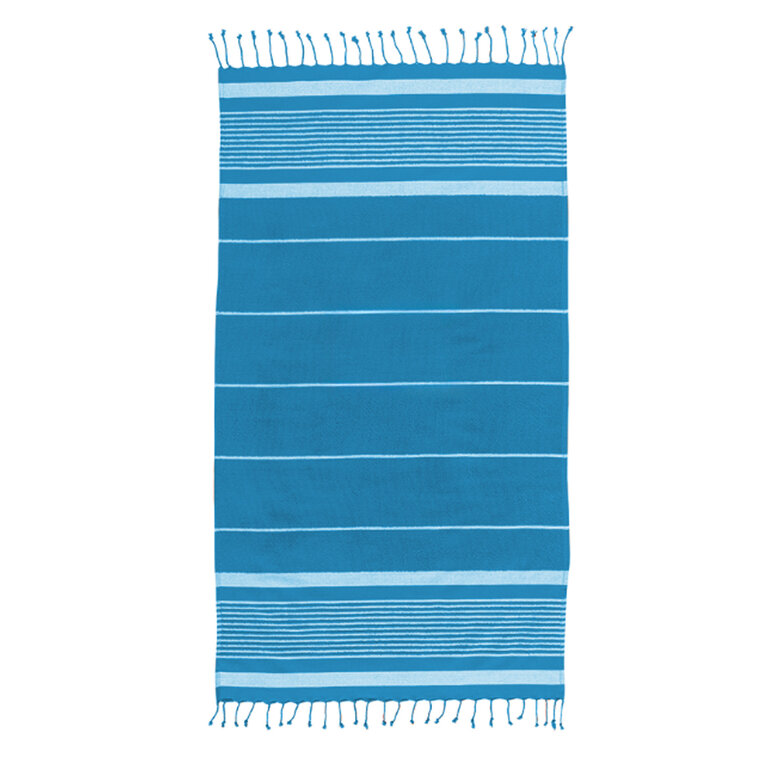 Fouta personnalisable en coton recyclé avec franges 350 gr/m² - Dodo 350G | pandacolach - 1
