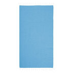 Fouta personnalisable en coton recyclé couleur unie avec franges 180 gr/m² - Dodo 180G | pandacolach - thumb - 1