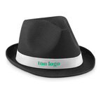 Chapeau de paille avec bandeau personnalisé - Boogie Color | pandacola - thumb - 2