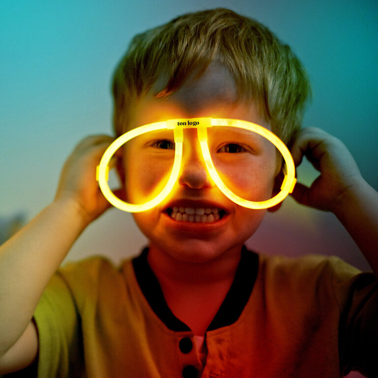Lunettes lumineuses publicitaires - Lumo | pandacola