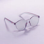 Lunettes de soleil personnalisables transparentes - Tek | pandacolach - thumb - 1