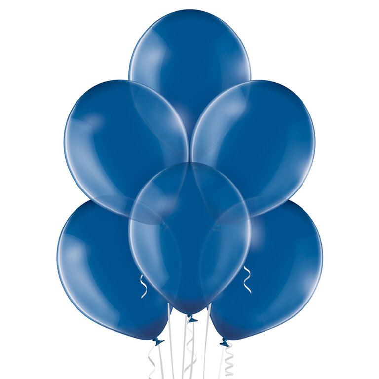 Ballon de baudruche personnalisable 27x32 cm - Globus Crystal | pandacolach - 1