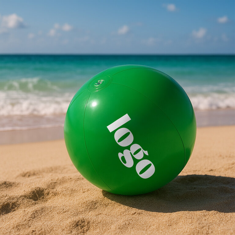 Ballon de plage personnalisé gonflable uni ø28cm - Nataninio | pandacola