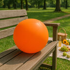 Ballon de plage personnalisé gonflable uni ø28cm - Nataninio | pandacola - thumb - 2