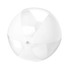 Ballon de plage personnalisé gonflable rayé transparent ø28cm - Nataninio | pandacolach - thumb