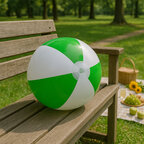 Ballon de plage personnalisé gonflable rayé transparent ø28cm - Nataninio | pandacola - thumb - 2