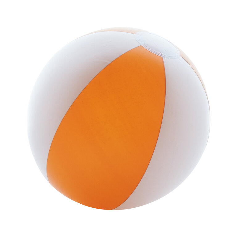 Ballon de plage personnalisé gonflable rayé transparent ø28cm - Nataninio | pandacolach - 3