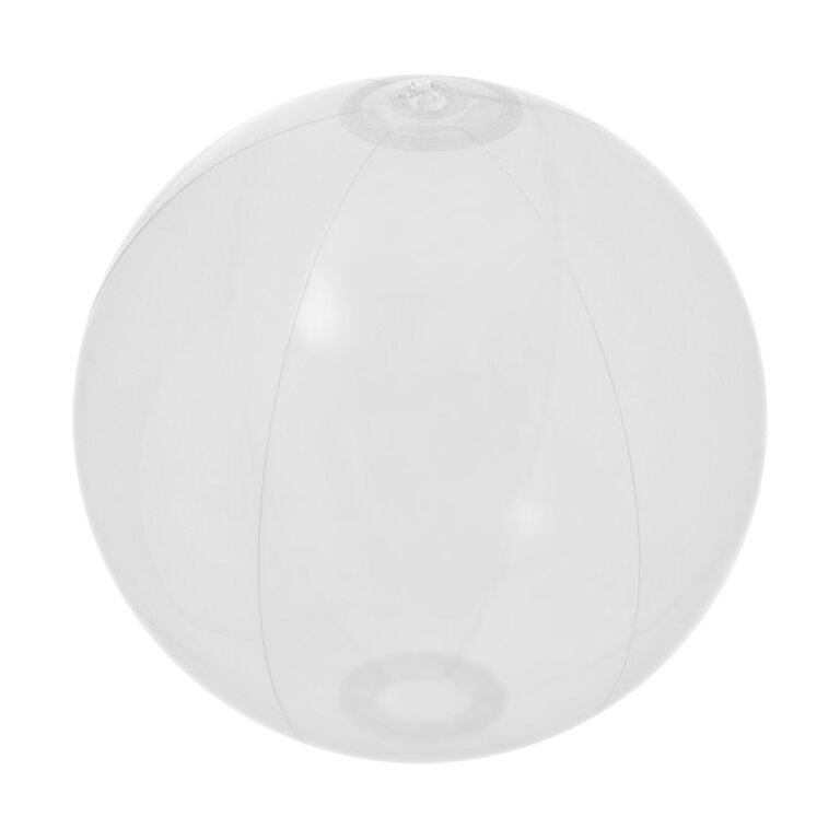 Ballon de plage personnalisé gonflable uni transparent ø28cm - Nataninio | pandacolach