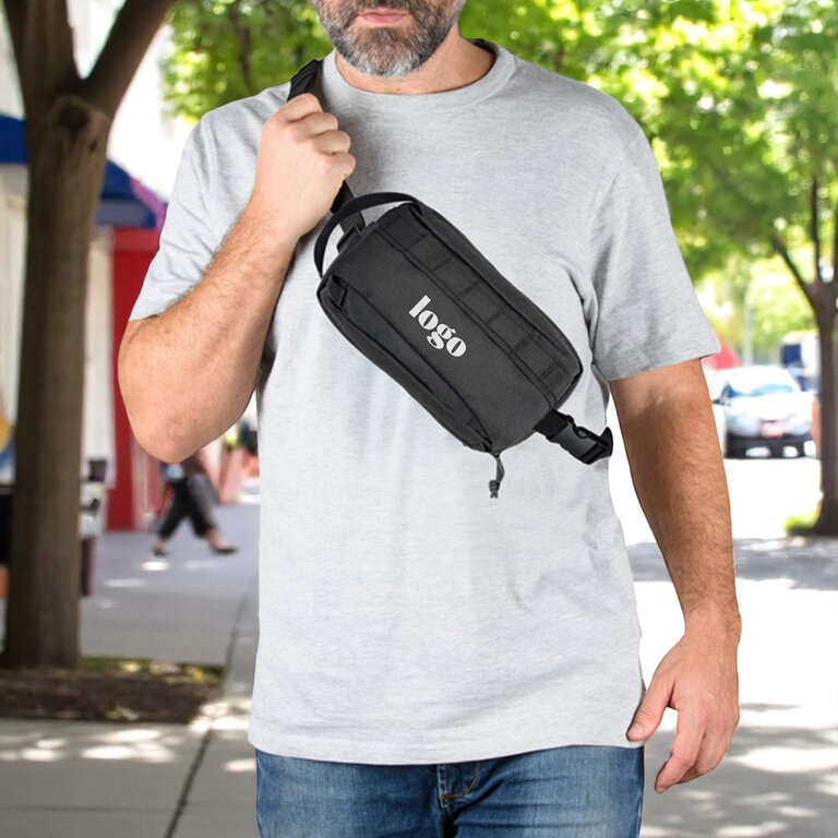 Sac banane personnalisable en polyester recyclé - Lata | pandacola