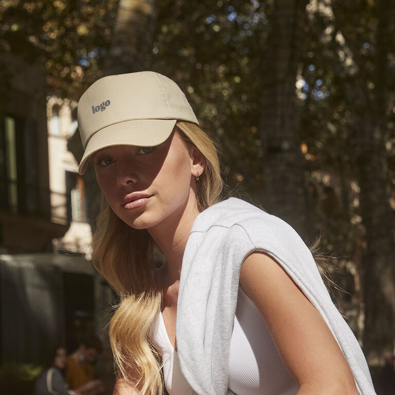 Casquette personnalisable en coton 5 panneaux 185 gr/m² BEECHFIELD® - Plinko | pandacola