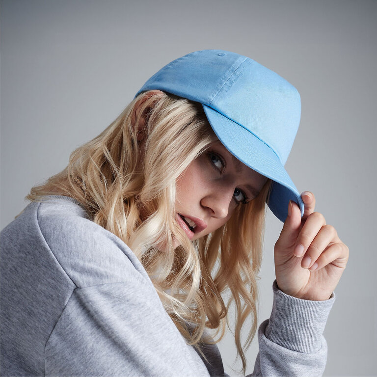 Casquette personnalisable en coton 5 panneaux 185 gr/m² BEECHFIELD® - Plinko | pandacolach - 3