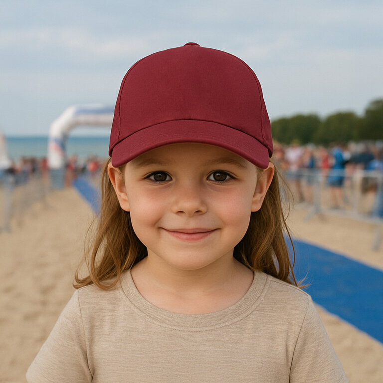 Casquette personnalisable enfant en coton 5 panneaux 185 gr/m² BEECHFIELD® - Plinko | pandacolach - 4