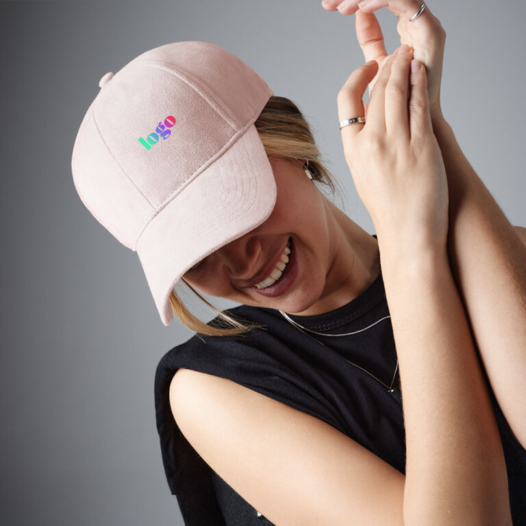 Casquette personnalisable effet daim 6 panneaux BEECHFIELD® - Damina | pandacola
