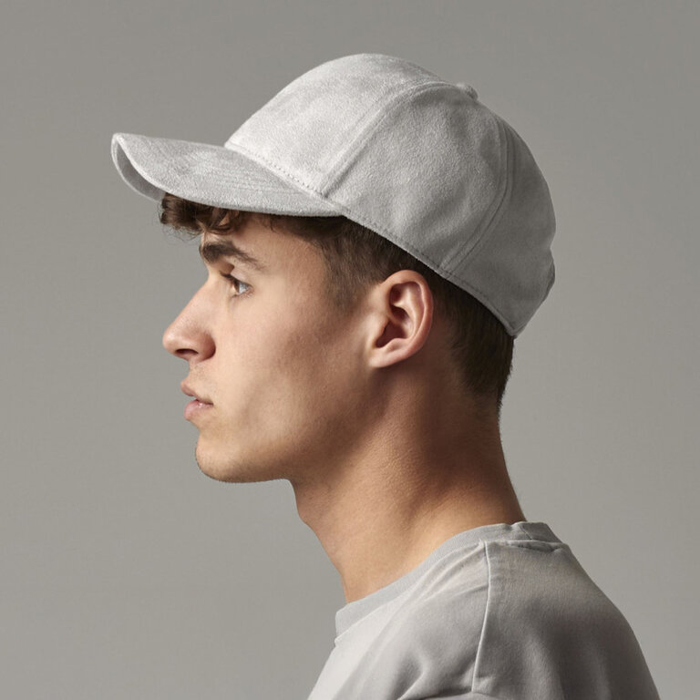 Casquette personnalisable effet daim 6 panneaux BEECHFIELD® - Damina | pandacolach - 3