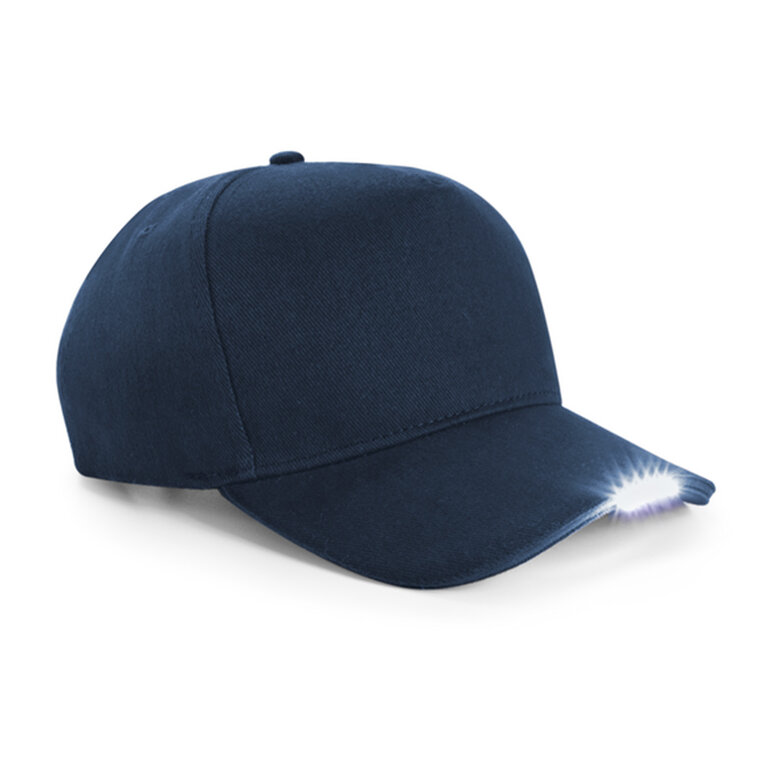 Casquette personnalisable 5 panneaux avec éclairage LED BEECHFIELD® - Kapalu | pandacolach