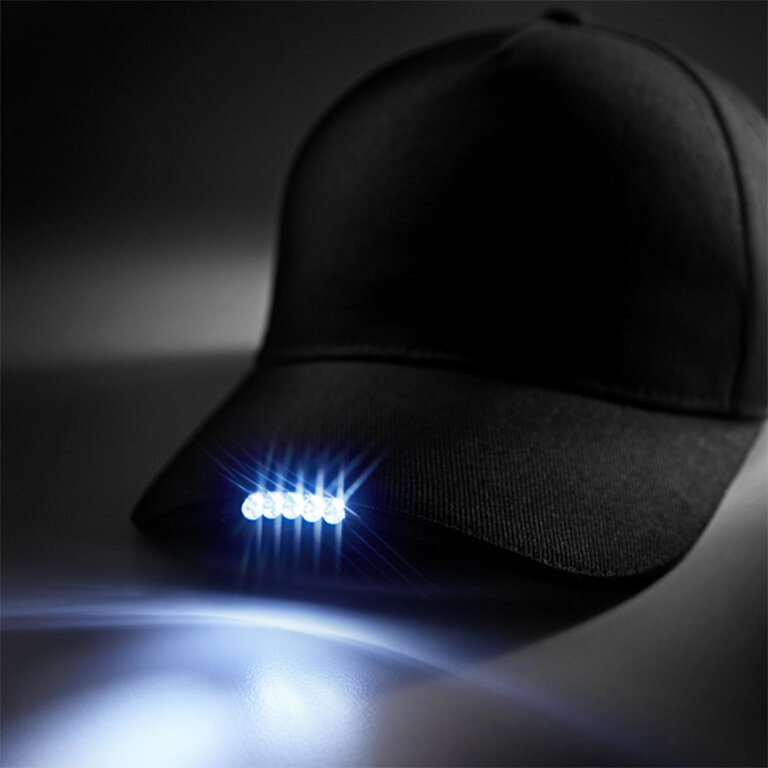 Casquette personnalisable 5 panneaux avec éclairage LED BEECHFIELD® - Kapalu | pandacolach - 4