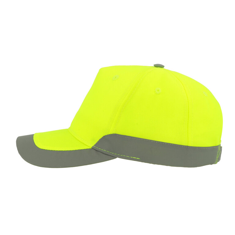 Casquette réfléchissante personnalisée 5 panneaux ATLANTIS® - Hir | pandacolach - 1