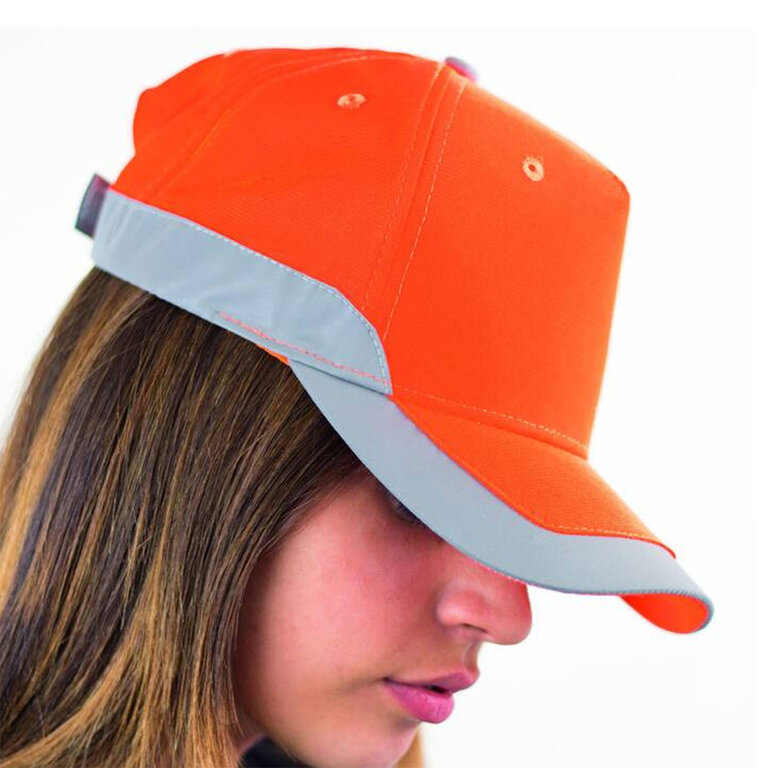 Casquette réfléchissante personnalisée 5 panneaux ATLANTIS® - Hir | pandacolach - 6