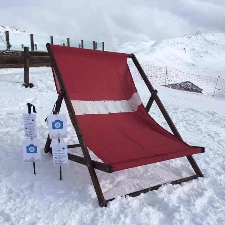 Chilienne en bois promotionnelle XXL 172,5 x 126 x 201 cm - Bouh | pandacolach