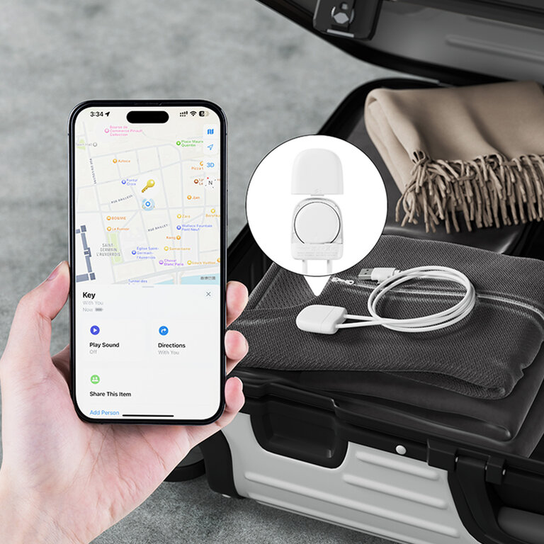 Pack de charge avec tracker connecté personnalisable - Ice-Gan & Ice-tag | pandacolach - 1