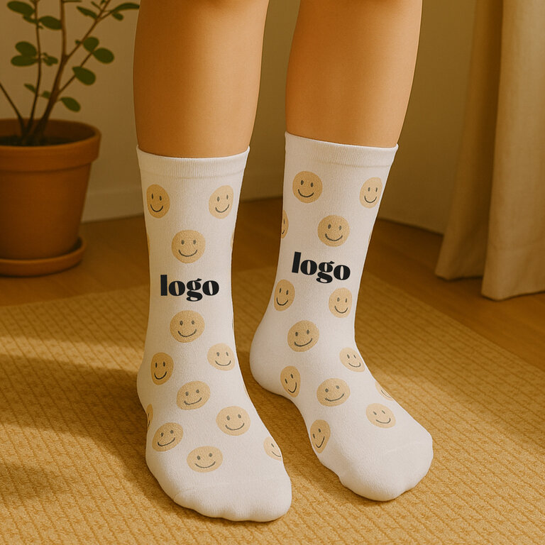 Chaussettes habillées 100% personnalisable en coton peigné - Sox coton | pandacola