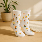 Chaussettes habillées 100% personnalisable en coton peigné - Sox coton | pandacola - thumb - 2