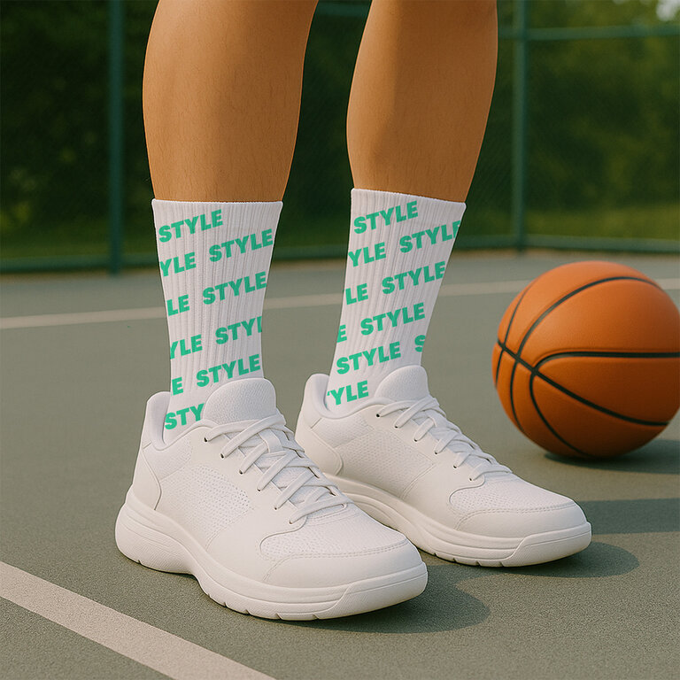 Chaussettes de sport 100% personnalisable en coton peigné - Sox fit | pandacola
