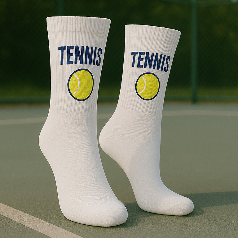 Chaussettes de sport décontractées 100% personnalisable en coton peigné | pandacolach - 3