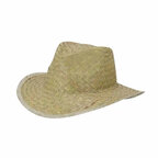 Chapeau de paille tressé sans marquage - Nolio | pandacolach - thumb
