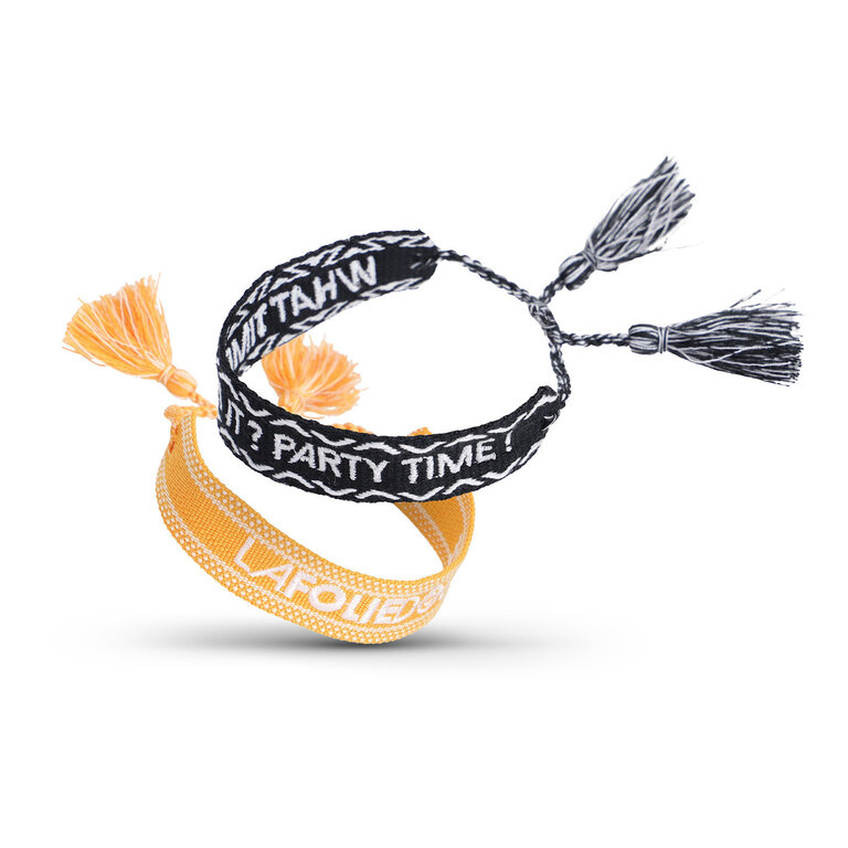 Bracelet tissé personnalisable - Spidy | pandacolach - 1