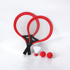 Raquettes de plage personnalisables avec balle et plume - Jonglo | pandacolach - thumb - 1
