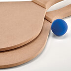 Raquettes de plage personnalisables en bois - Joko | pandacolach - thumb - 1