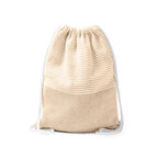 Sac à cordelettes fouta personnalisable en coton recyclé 180 gr/m² - Stefan | pandacolach - thumb