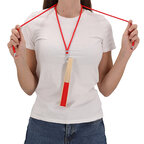 Eventail personnalisé en bambou et polyester avec cordon - Inventair Link | pandacolach - thumb - 2