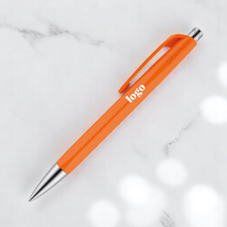 Stylo bille publicitaire en aluminium - 888 Infinite® | Caran d'Ache® | pandacolach