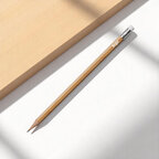 Crayon papier Edelweiss hexagonal publicitaire avec gomme  | Caran d'Ache® | pandacolach - thumb - 1