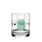Verre à whisky entièrement personnalisable en verre transparent 30cl | pandacola - thumb - 1