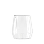 Verre à eau lounge entièrement personnalisable en verre transparent 38cl | pandacola - thumb