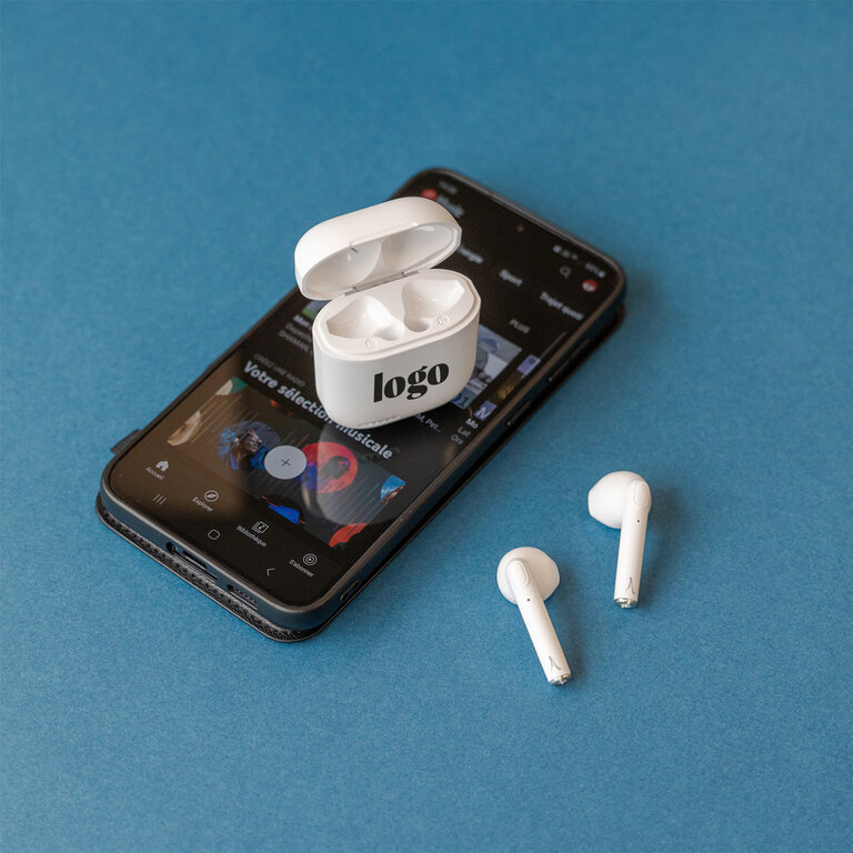 Écouteurs sans fil Bluetooth personnalisables - Kodai | pandacola