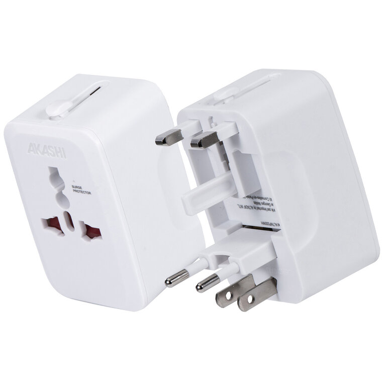 Adaptateur de voyage promotionnel – Universel et personnalisable  - Torebu | pandacola - 1