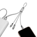 Câble personnalisé 4 en 1 – 18 cm – Charge rapide 20W - Miji | pandacola - thumb - 2