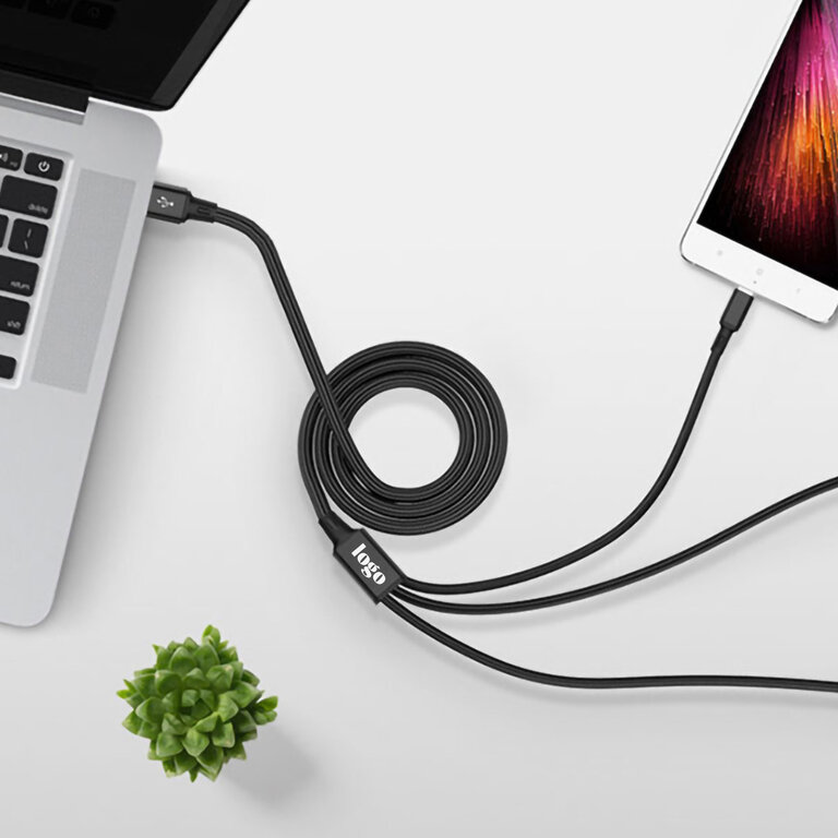 Câble promotionnel 5 en 1 – 1,2 m – Charge rapide 20W - Buru | pandacola