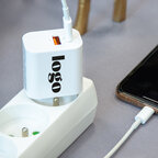 Chargeur secteur personnalisable – USB Type-C 15W + USB-A - Suko | pandacola - thumb - 4