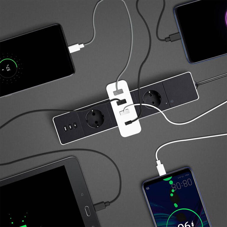 Chargeur secteur intelligent 60W éco – personnalisable  - Yoriyoi | pandacola - 1